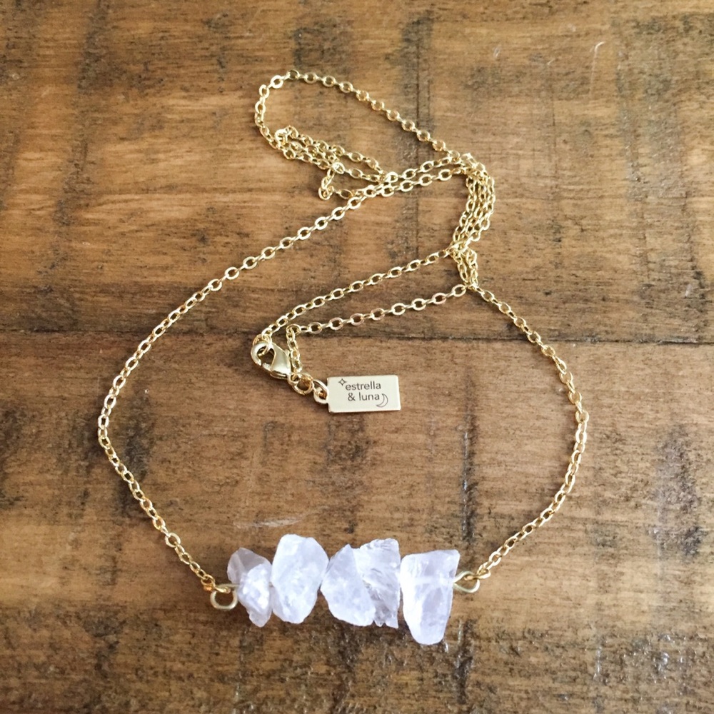 ❗️LAST❗️Raw Quartz Crystal Necklace - Picture 2 of 7